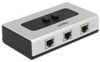 Delock Switch RJ45 10/100/1000 Mbps 2 port manual bidirectional (87673) Delock Switch RJ45 10/100/1000 Mbps 2 port manual bidirectional (87673)