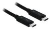 Delock Thunderbolt 3 (40 Gb/s) USB-C Kabel Stecker zu Stecker passiv 0,5 m (84844) Delock Thunderbolt 3 (40 Gb/s) USB-C Kabel Stecker zu Stecker passiv 0,5 m (84844)