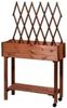 Dobar Rollbares Hochbeet mit Rankgitter Dobar Rollbares Hochbeet mit Rankgitter