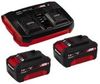 Einhell 2x 3,0Ah & Twincharger Kit (4512083) Einhell 2x 3,0Ah & Twincharger Kit (4512083)