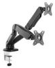 Equip Zweifach-Gasfeder-Monitor/LCD-Tischhalter (650121) Equip Zweifach-Gasfeder-Monitor/LCD-Tischhalter (650121)