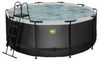 Exit Black Leather Pool mit Filterpumpe ø360 x 122 cm (30.22.12.20) Exit Black Leather Pool mit Filterpumpe ø360 x 122 cm (30.22.12.20)