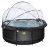 Exit Black Leather Pool mit Sandfilterpumpe und Abdeckung ø360 x 122 cm (30.47.12.20) Exit Black Leather Pool mit Sandfilterpumpe und Abdeckung ø360 x 122 cm (30.47.12.20)