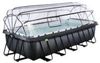 Exit Black Leather Pool mit Sandfilterpumpe und Abdeckung 540 x 250 x 122 cm (30.47.53.20) Exit Black Leather Pool mit Sandfilterpumpe und Abdeckung 540 x 250 x 122 cm (30.47.53.20)