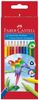 Faber-Castell Farbstifte in Dreieckform 12er 116512 Faber-Castell Farbstifte in Dreieckform 12er 116512