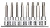 Famex Bit-Einsätze für Ribe-Schrauben mit Keilprofil 10760-8 Famex Bit-Einsätze für Ribe-Schrauben mit Keilprofil 10760-8