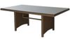 Grasekamp Tisch Ibiza mit Glasplatte 150 x 90 cm Grasekamp Tisch Ibiza mit Glasplatte 150 x 90 cm