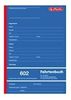 Herlitz Fahrtenbuch A5 602 Herlitz Fahrtenbuch A5 602