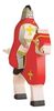 Holztiger Ritter mit Mantel reitend Holztiger Ritter mit Mantel reitend