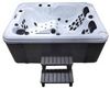 Home Deluxe Outdoor Whirlpool BEACH - Mit Treppe und Thermoabdeckung Home Deluxe Outdoor Whirlpool BEACH - Mit Treppe und Thermoabdeckung