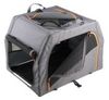Hunter Hundetransportbox mit Alu-Gestell M Hunter Hundetransportbox mit Alu-Gestell M