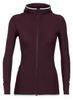 Icebreaker Descender Long Sleeve Zip Hood Damen Icebreaker Descender Long Sleeve Zip Hood Damen