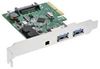 Inline USB 3.1 Host Controller 2 Port A female + 19-pin internal mit switch PCIe (76660E) Inline USB 3.1 Host Controller 2 Port A female + 19-pin internal mit switch PCIe (76660E)