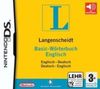 Koch Media Langenscheidt Basic-Wörterbuch Englisch DS Koch Media Langenscheidt Basic-Wörterbuch Englisch DS