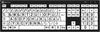 Logickeyboard LargePrint Black on White PC Nero SlimLine dt. (LKB-LPBW-BJPU-DE) Logickeyboard LargePrint Black on White PC Nero SlimLine dt. (LKB-LPBW-BJPU-DE)