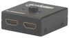 Manhattan 207850 4K Bi-Directional 2-Port HDMI Splitter/Switch Manhattan 207850 4K Bi-Directional 2-Port HDMI Splitter/Switch