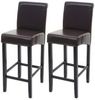 Mendler HWC-C33 Barhocker Leder 2er Set Mendler HWC-C33 Barhocker Leder 2er Set