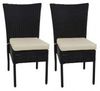 Mendler HWC-G19 2er Poly-Rattan Stuhl Mendler HWC-G19 2er Poly-Rattan Stuhl