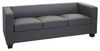 Mendler Lille 3er Sofa Kunstleder Mendler Lille 3er Sofa Kunstleder