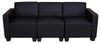 Mendler Lyon Modular 3-Sitzer Sofa Kunstleder Mendler Lyon Modular 3-Sitzer Sofa Kunstleder
