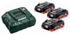 Metabo Basis-Set 3 x LiHD 4.0 Ah (685132000) Metabo Basis-Set 3 x LiHD 4.0 Ah (685132000)
