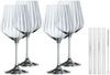 Nachtmann Tastes Good Gin & Tonic Gläser (640 ml) + Glastrinkhalme Nachtmann Tastes Good Gin & Tonic Gläser (640 ml) + Glastrinkhalme