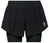 Odlo Zeroweight Ceramicool Pro 2-in-1 Shorts Damen Odlo Zeroweight Ceramicool Pro 2-in-1 Shorts Damen