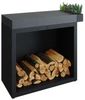 OFYR Butcher Block Storage 90 Black Keramik OFYR Butcher Block Storage 90 Black Keramik
