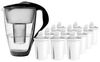 PearlCo Glas-Wasserfilter inkl. 12 classic Filterkartuschen PearlCo Glas-Wasserfilter inkl. 12 classic Filterkartuschen