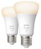 Philips Hue White E27 Doppelpack (8719514289192) Philips Hue White E27 Doppelpack (8719514289192)