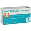 1A Pharma NAC 600 AKUT, 10 Brausetbl. (N1) 600 mg 1A Pharma NAC 600 AKUT, 10 Brausetbl. (N1) 600 mg