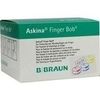 B.Braun ASKINA FINGER BOB FARBIG, 50 St. B.Braun ASKINA FINGER BOB FARBIG, 50 St.