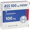 Hexal AG ASS 100 HEXAL, 100 Tbl. (N3) 100 mg Hexal AG ASS 100 HEXAL, 100 Tbl. (N3) 100 mg