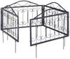Relaxdays Beetzaun Metall 4er Set GOTH Ornamente (10020696) Relaxdays Beetzaun Metall 4er Set GOTH Ornamente (10020696)