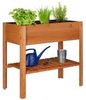 Relaxdays Hochbeet aus Holz mit Ablagefach (10020744) Relaxdays Hochbeet aus Holz mit Ablagefach (10020744)
