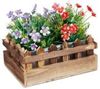 Relaxdays Holz Blumenkasten Zaunoptik 3er Set (10037614) Relaxdays Holz Blumenkasten Zaunoptik 3er Set (10037614)
