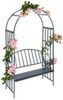 Relaxdays Rosenbogen mit 2er Sitzbank (10020698) Relaxdays Rosenbogen mit 2er Sitzbank (10020698)