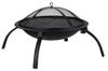 Relaxdays XL Feuerschale mit Grillzubehör mit Tragetasche Relaxdays XL Feuerschale mit Grillzubehör mit Tragetasche