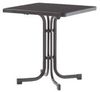 Sieger Boulevard-Klapptisch mit Mecalit-Pro-Platte 70 cm Sieger Boulevard-Klapptisch mit Mecalit-Pro-Platte 70 cm