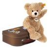 Steiff Teddybär Fynn mit Koffer 28 cm Steiff Teddybär Fynn mit Koffer 28 cm