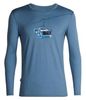 Icebreaker Tech Lite Long Sleeve Crewe Camper Lift Herren Icebreaker Tech Lite Long Sleeve Crewe Camper Lift Herren