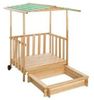 TecTake Sandkasten und Spielveranda mit Dach TecTake Sandkasten und Spielveranda mit Dach