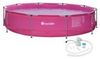 TecTake Swimming Pool mit Stahlrahmen und Filterpumpe Ø 360 x 76 cm TecTake Swimming Pool mit Stahlrahmen und Filterpumpe Ø 360 x 76 cm