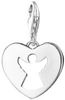 Thomas Sabo Charm-Anhänger Schutzengel-Herz silber (0869-001-12) Thomas Sabo Charm-Anhänger Schutzengel-Herz silber (0869-001-12)