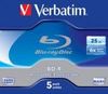 Verbatim BD-R SL 25GB 6x 5er Pack 43715 Verbatim BD-R SL 25GB 6x 5er Pack 43715