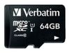 Verbatim microSDXC UHS-1 Class 10 64GB Verbatim microSDXC UHS-1 Class 10 64GB