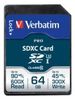 Verbatim Pro U3 SDXC 64GB Verbatim Pro U3 SDXC 64GB