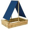 vidaXL Sandkasten mit Dach 80 x 60 x 97,5 cm vidaXL Sandkasten mit Dach 80 x 60 x 97,5 cm
