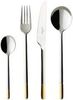 Villeroy & Boch Ella Tafelbesteck 30-tlg. teilvergoldet Villeroy & Boch Ella Tafelbesteck 30-tlg. teilvergoldet