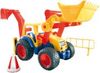 Wader Radlader mit Heckbagger Wader Radlader mit Heckbagger